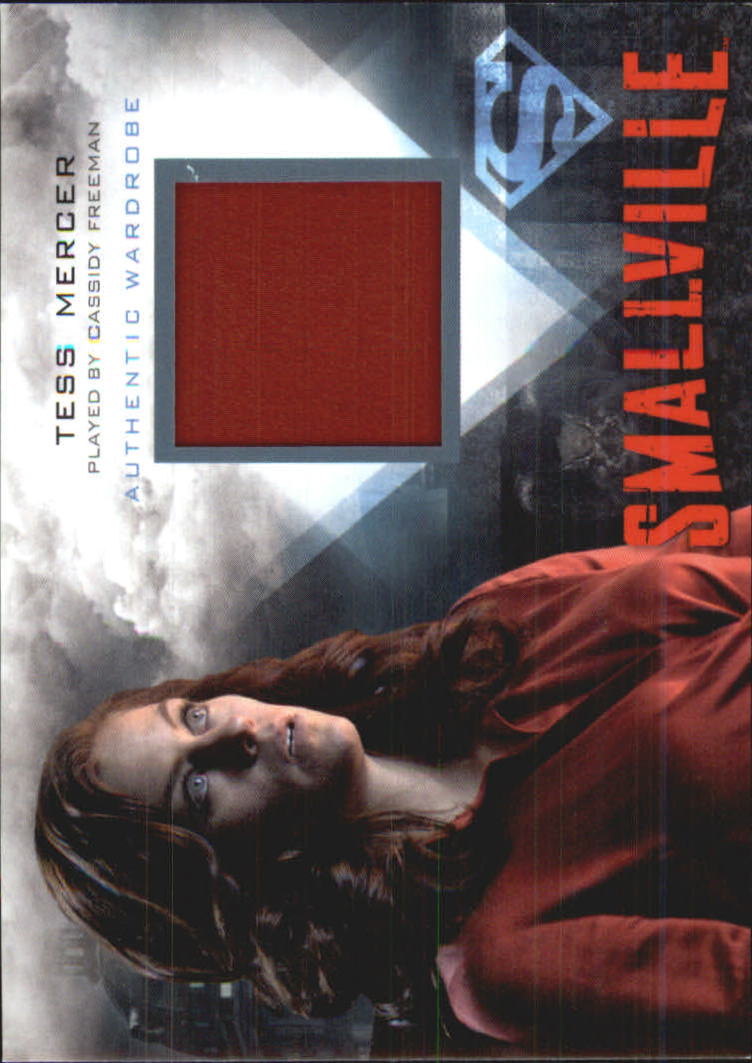 2012 Cryptozoic Smallville Seasons Seven Through Ten Wardrobes #M23 Tess Mercer's Red Blouse