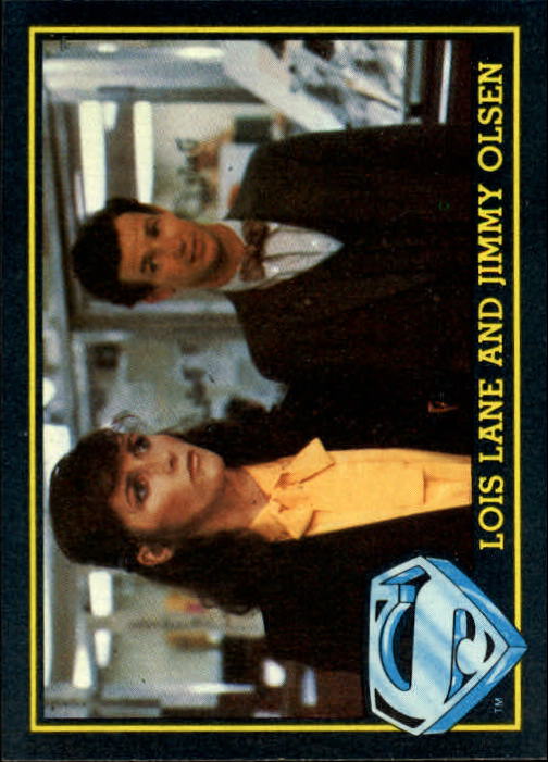 1983 Topps Superman III #12 Lois Lane and Jimmy Olson