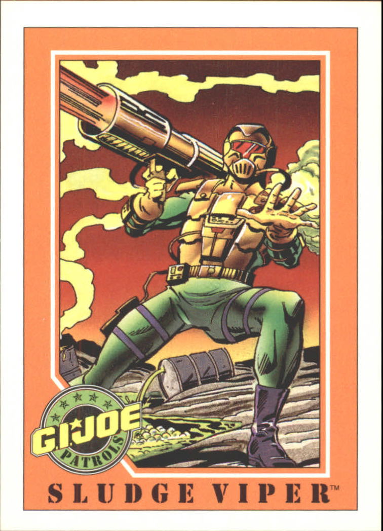 1991 Impel G.I. Joe #4 Sludge Viper