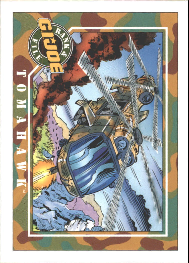 1991 Impel G.I. Joe #10 Tomahawk
