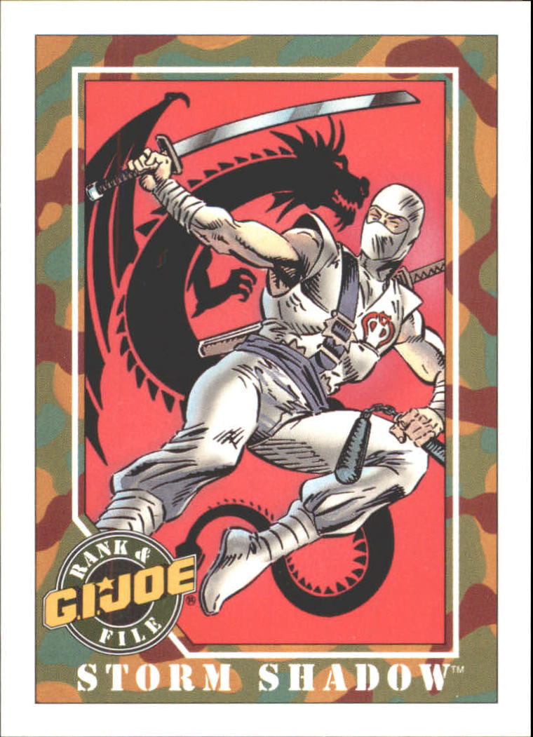 1991 Impel G.I. Joe #28 Storm Shadow