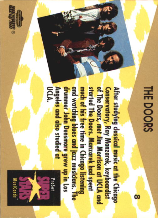 Superstars Musicards (1991 Pro Set) "Main Set" Cards #1 to #130 - Picture 17 of 257