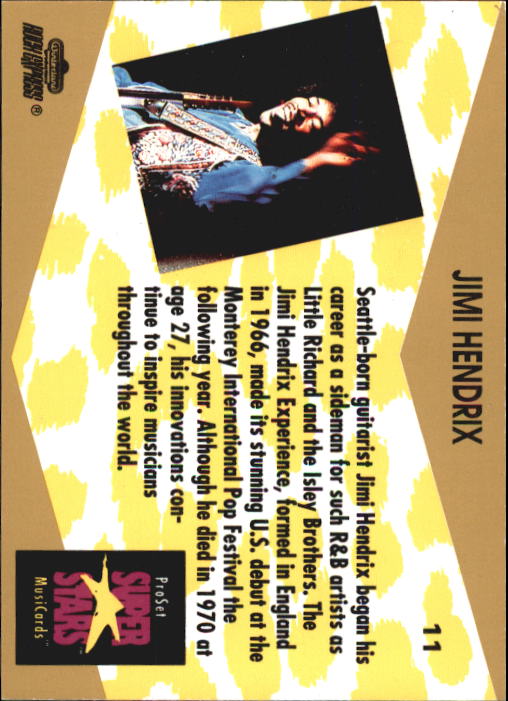 Superstars Musicards (1991 Pro Set) "Main Set" Cards #1 to #130 - Picture 23 of 257