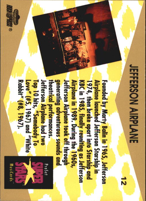 Superstars Musicards (1991 Pro Set) "Main Set" Cards #1 to #130 - Picture 25 of 257