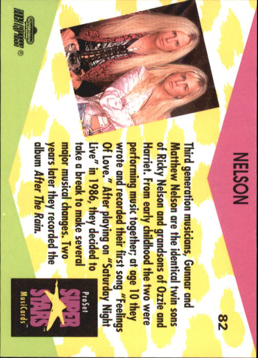 Superstars Musicards (1991 Pro Set) "Main Set" Cards #1 to #130 - Picture 161 of 257