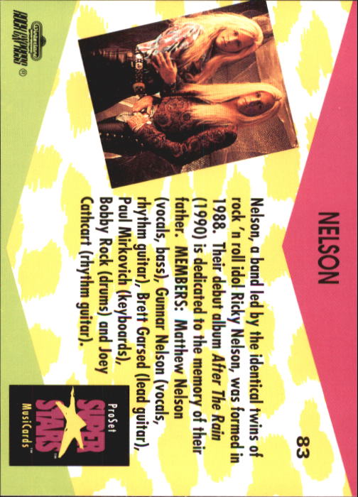 Superstars Musicards (1991 Pro Set) "Main Set" Cards #1 to #130 - Picture 163 of 257