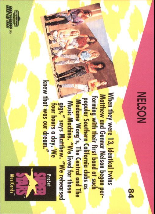 Superstars Musicards (1991 Pro Set) "Main Set" Cards #1 to #130 - Picture 165 of 257