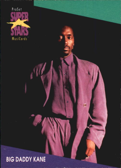1991-92 Pro Set Superstars MusiCards #111 Big Daddy Kane