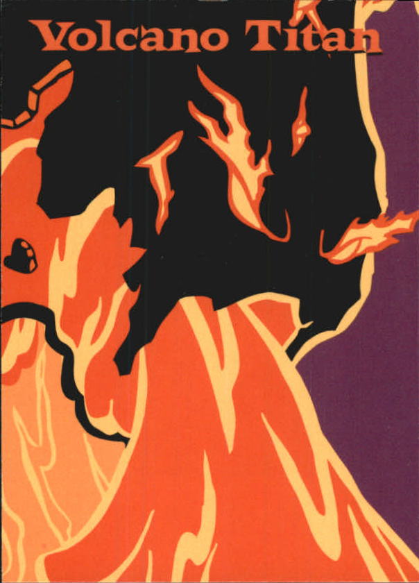 1997 SkyBox Disney's Hercules #34 Volcano Titan