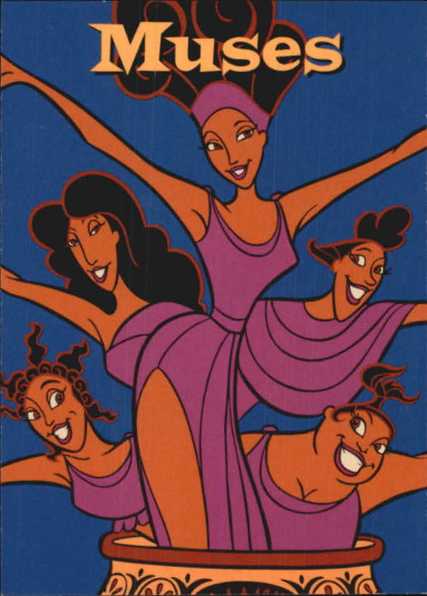 1997 SkyBox Disney's Hercules #42 Muses