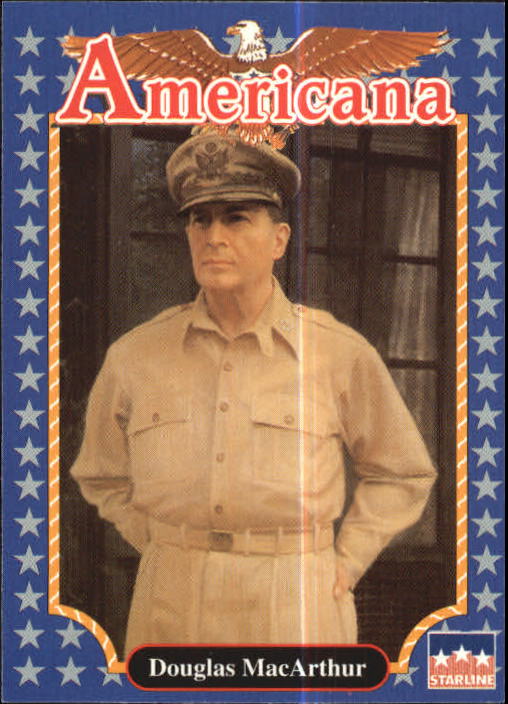 1992 Starline Americana #30 Douglas MacArthur