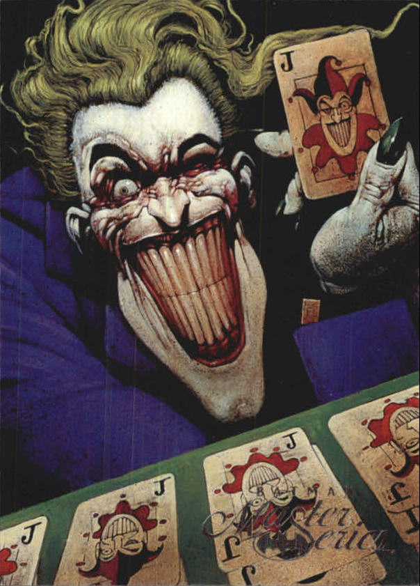 1995 SkyBox Batman Master Series #45 Solitary Madness