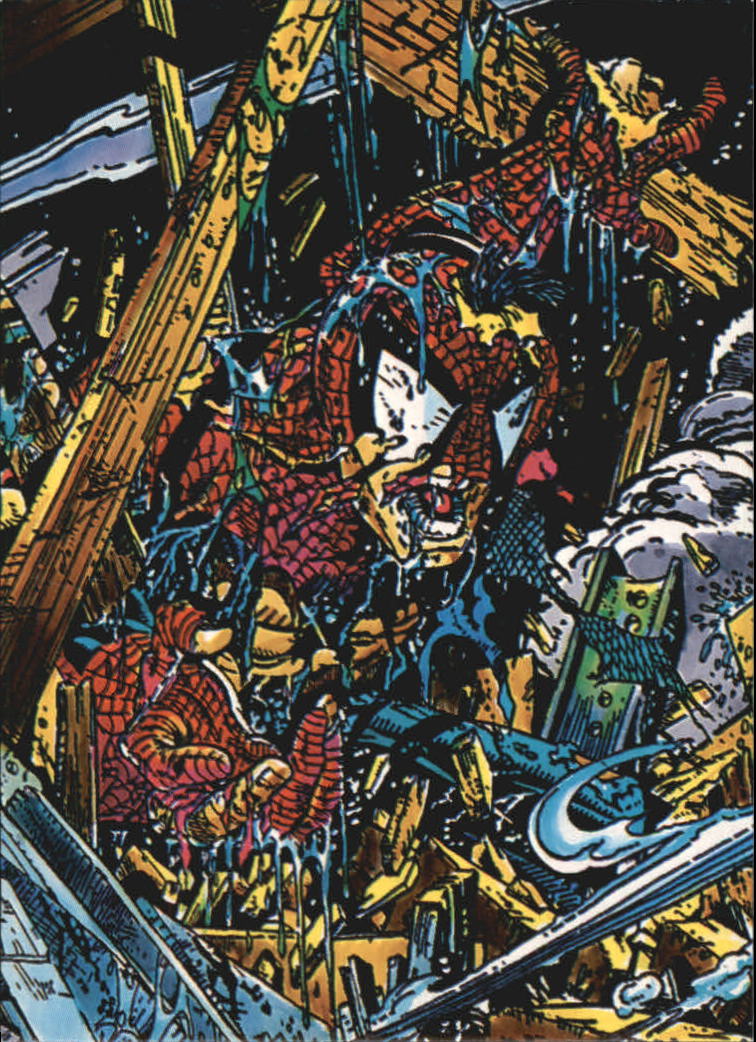 1992 Comic Bilder Spider-Man Todd McFarlane Ära BASE Sammelkarte Auswahlliste - Bild 12 von 37