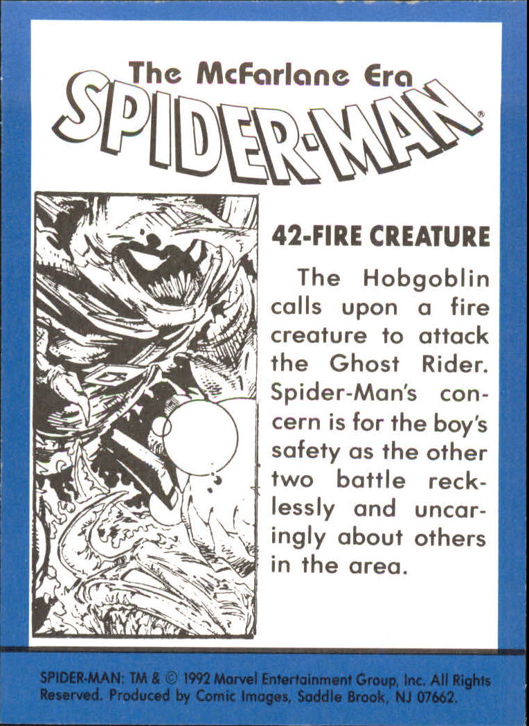 1992 Comic Bilder Spider-Man Todd McFarlane Ära BASE Sammelkarte Auswahlliste - Bild 17 von 37