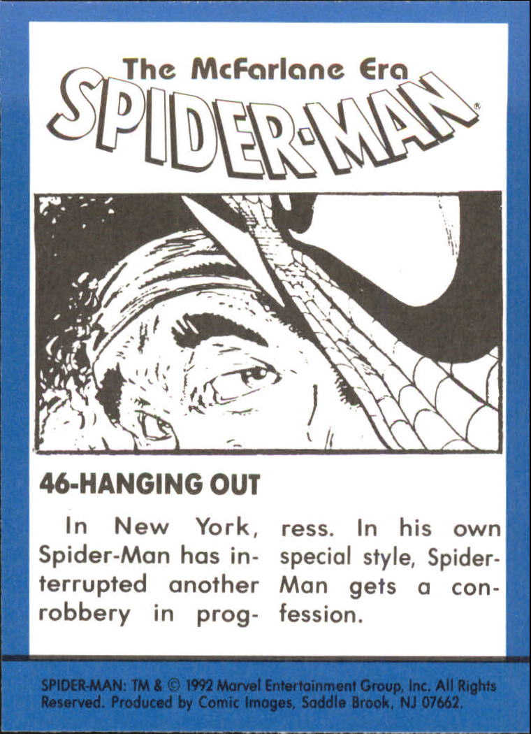 1992 Comic Bilder Spider-Man Todd McFarlane Ära BASE Sammelkarte Auswahlliste - Bild 21 von 37