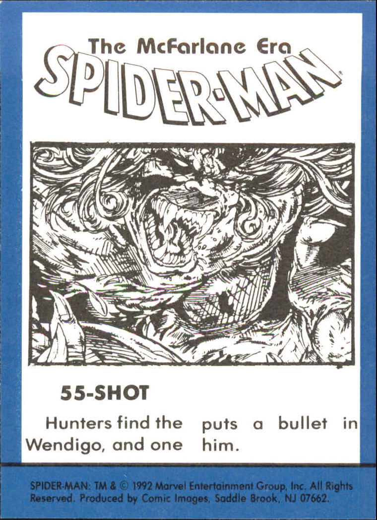 1992 Comic Bilder Spider-Man Todd McFarlane Ära BASE Sammelkarte Auswahlliste - Bild 27 von 37