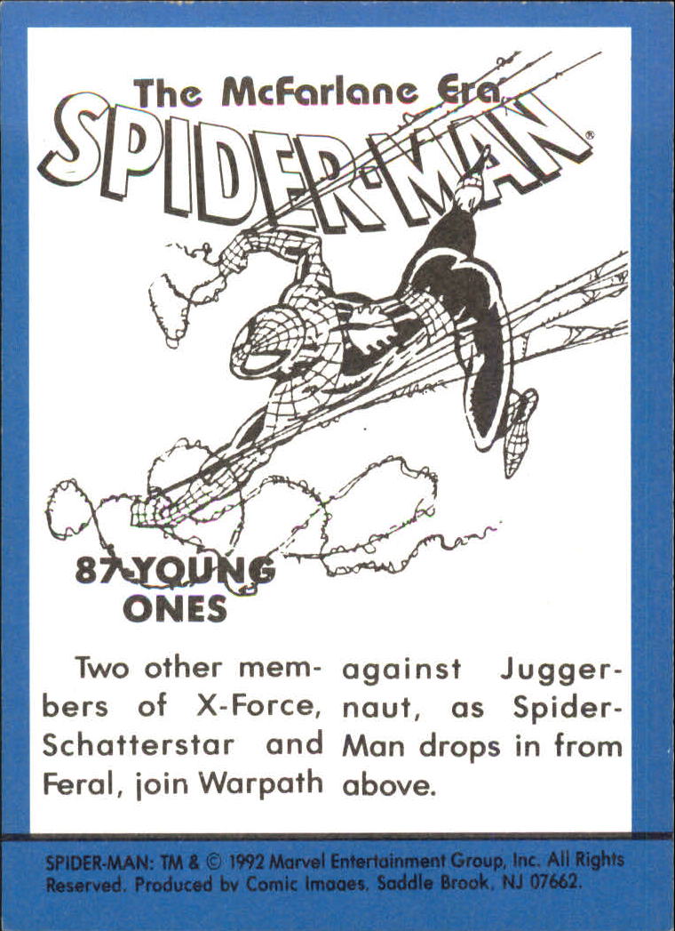 1992 Comic Bilder Spider-Man Todd McFarlane Ära BASE Sammelkarte Auswahlliste - Bild 37 von 37