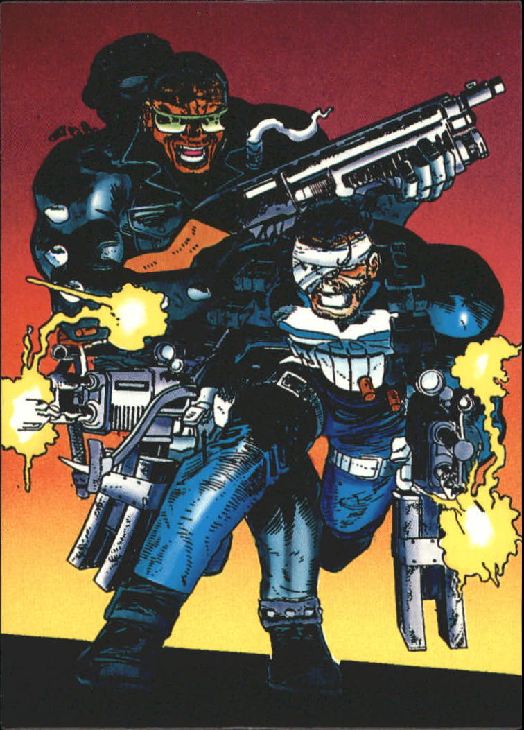 1992 Comic Images The Punisher Guts and Gunpowder #80 Open Fire - NM-MT ...