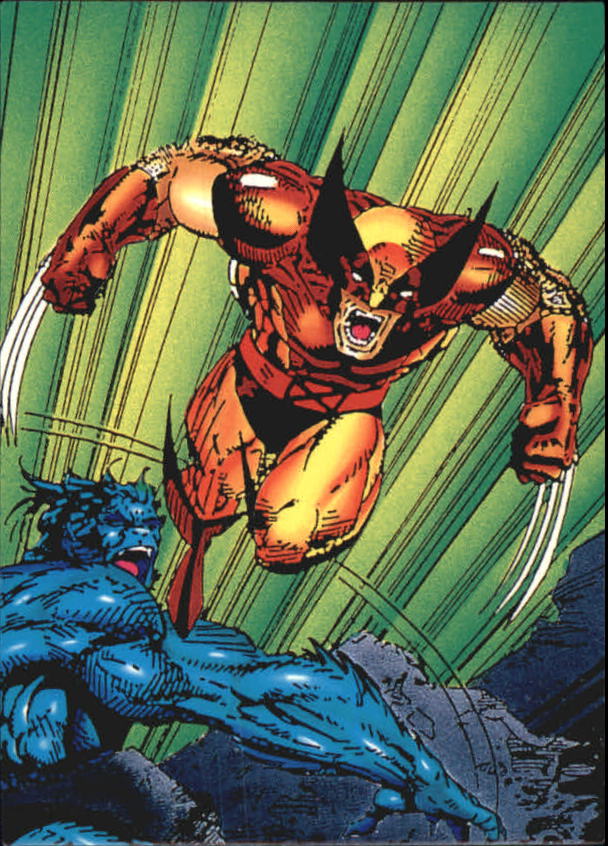 1992 Comic Images Wolverine From Then 'Til Now II #47 Fastball