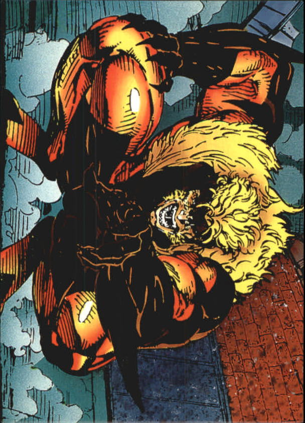 1992 Comic Images Wolverine From Then 'Til Now II #78 Sabretooth