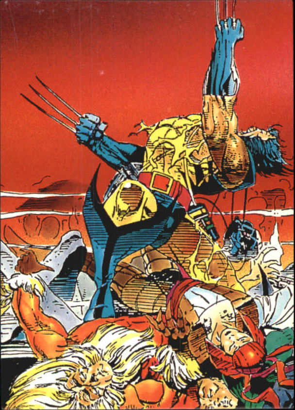 1992 Comic Images Wolverine From Then 'Til Now II #84 Rip and Tear