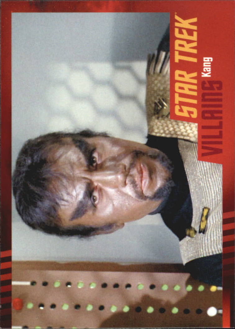 2013 Rittenhouse Star Trek The Original Series Heroes and Villains #83 Kang