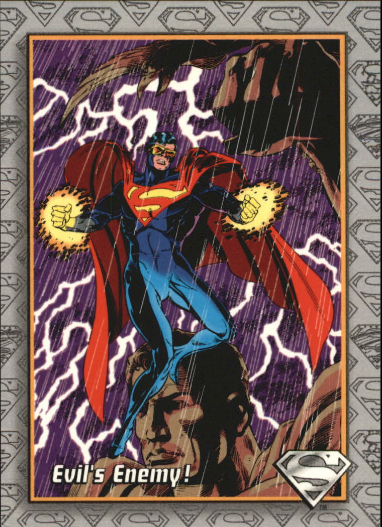 1993 SkyBox Return of Superman #7 Evil's Enemy