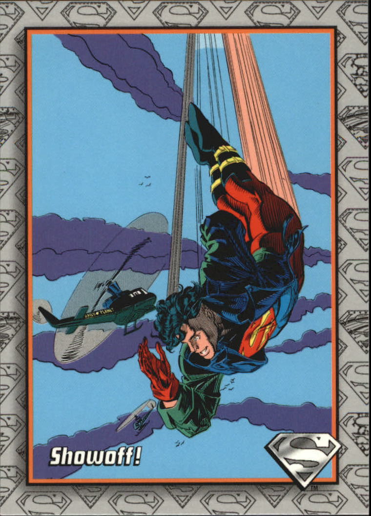 1993 SkyBox Return of Superman #35 Showoff