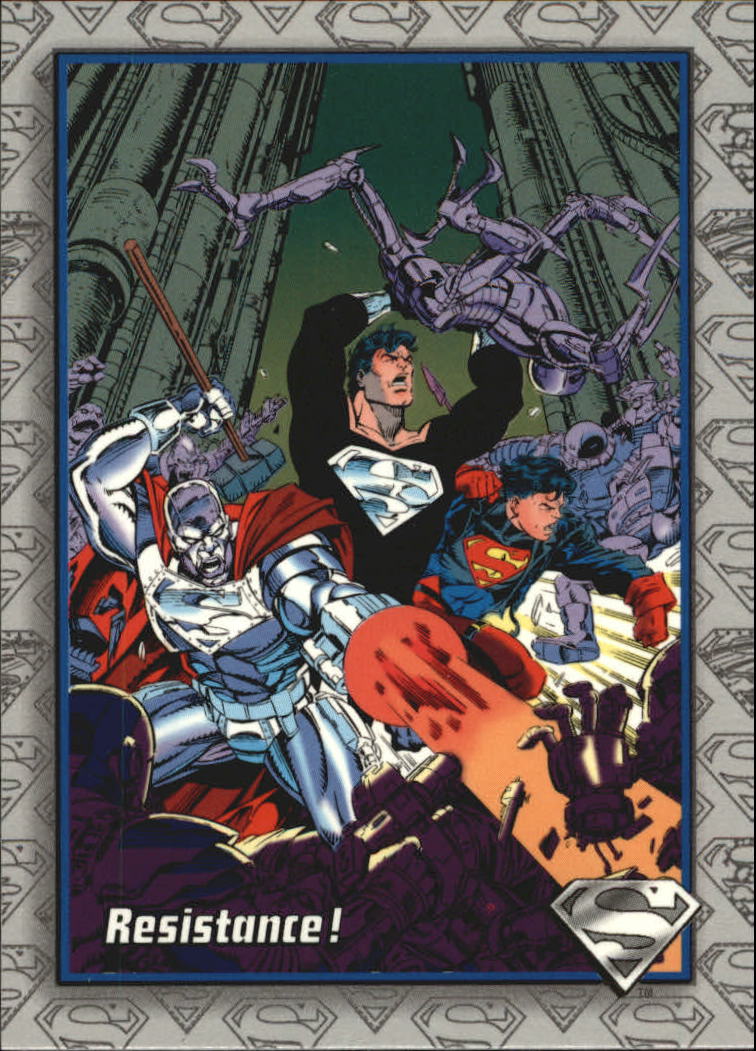 1993 SkyBox Return of Superman #70 Resistance