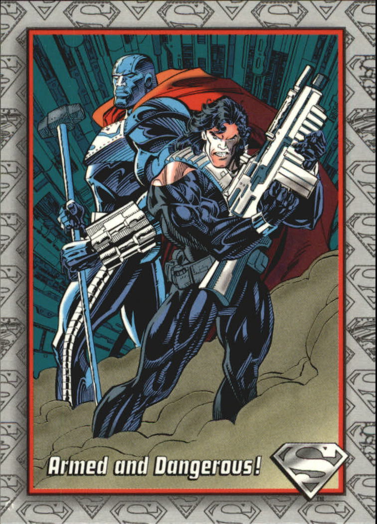 1993 SkyBox Return of Superman #71 Armed and Dangerous