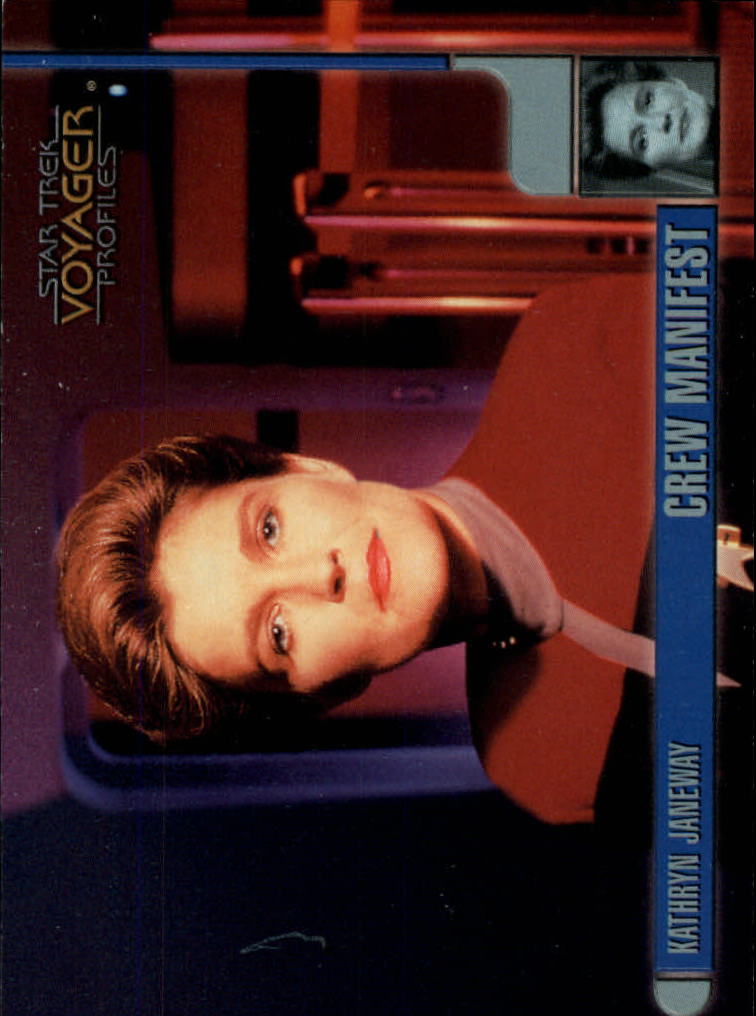 B5852- 1998 SkyBox Star Trek Voyager Profiles Cards -You Pick- 15+ FREE US SHIP