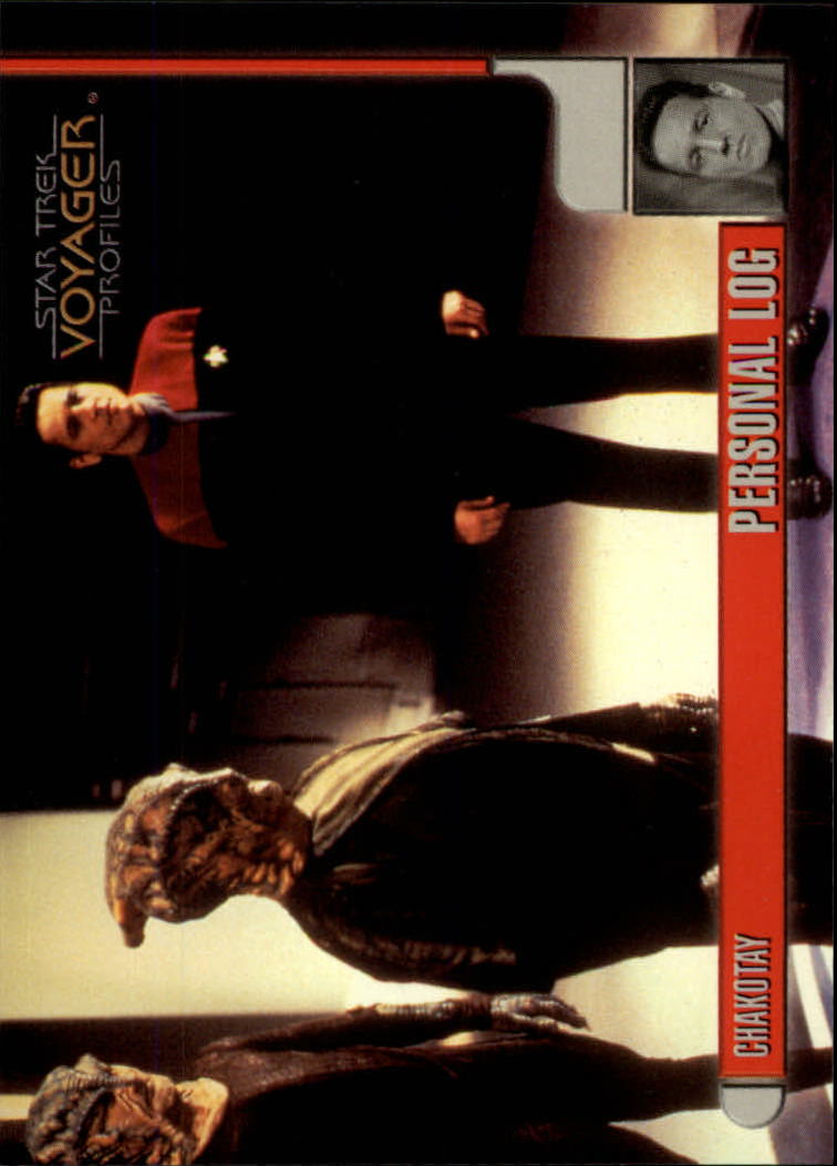 B5852- 1998 SkyBox Star Trek Voyager Profiles Cards -You Pick- 15+ FREE US SHIP