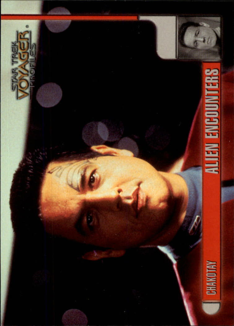 B5852- 1998 SkyBox Star Trek Voyager Profiles Cards -You Pick- 15+ FREE US SHIP