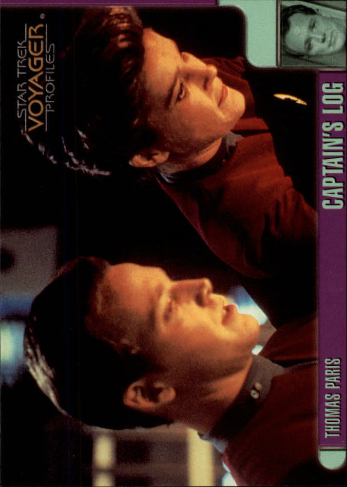 B5852- 1998 SkyBox Star Trek Voyager Profiles Cards -You Pick- 15+ FREE US SHIP