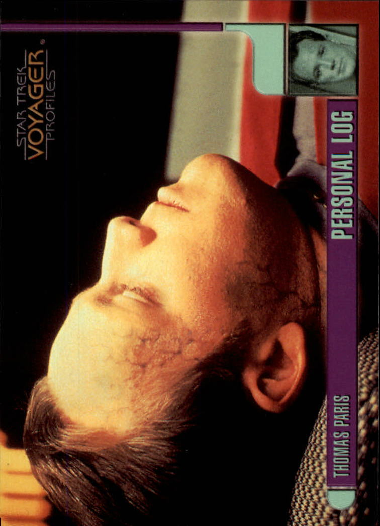 B5852- 1998 SkyBox Star Trek Voyager Profiles Cards -You Pick- 15+ FREE US SHIP