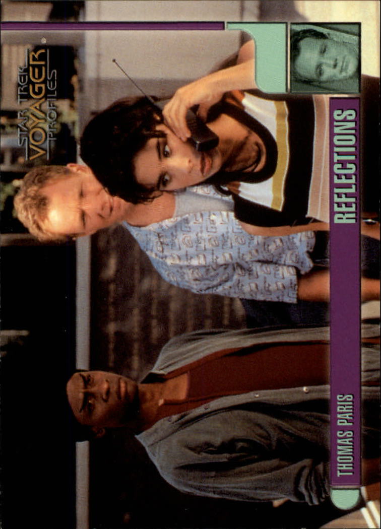 B5852- 1998 SkyBox Star Trek Voyager Profiles Cards -You Pick- 15+ FREE US SHIP