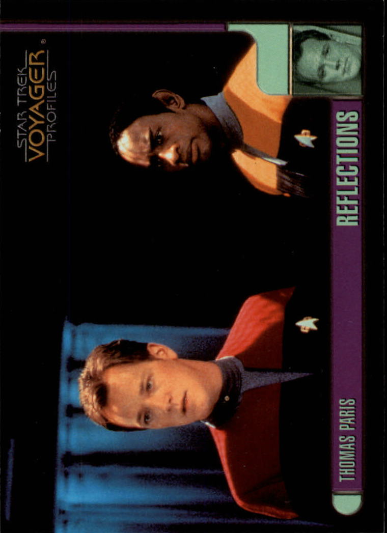 B5852- 1998 SkyBox Star Trek Voyager Profiles Cards -You Pick- 15+ FREE US SHIP