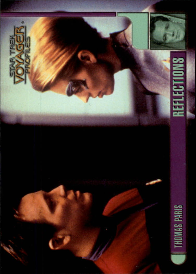 B5852- 1998 SkyBox Star Trek Voyager Profiles Cards -You Pick- 15+ FREE US SHIP