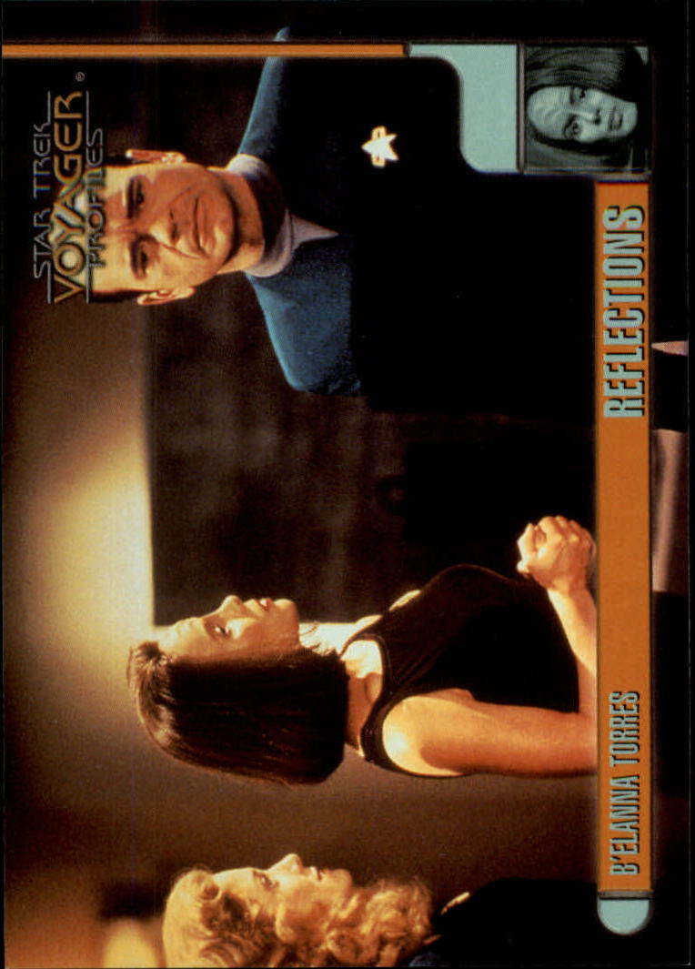 B5852- 1998 SkyBox Star Trek Voyager Profiles Cards -You Pick- 15+ FREE US SHIP