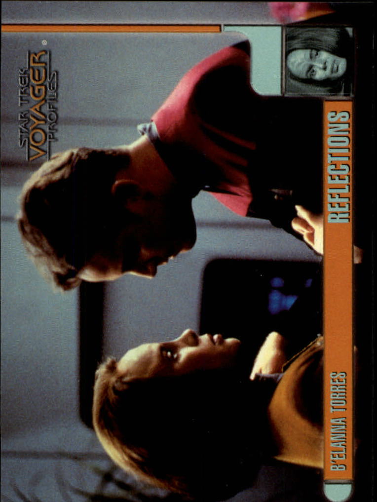 B5852- 1998 SkyBox Star Trek Voyager Profiles Cards -You Pick- 15+ FREE US SHIP