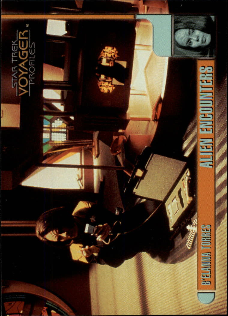 B5852- 1998 SkyBox Star Trek Voyager Profiles Cards -You Pick- 15+ FREE US SHIP