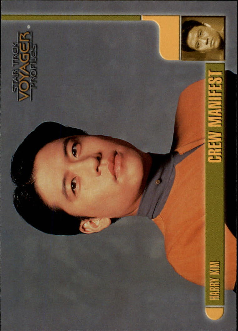 B5852- 1998 SkyBox Star Trek Voyager Profiles Cards -You Pick- 15+ FREE US SHIP