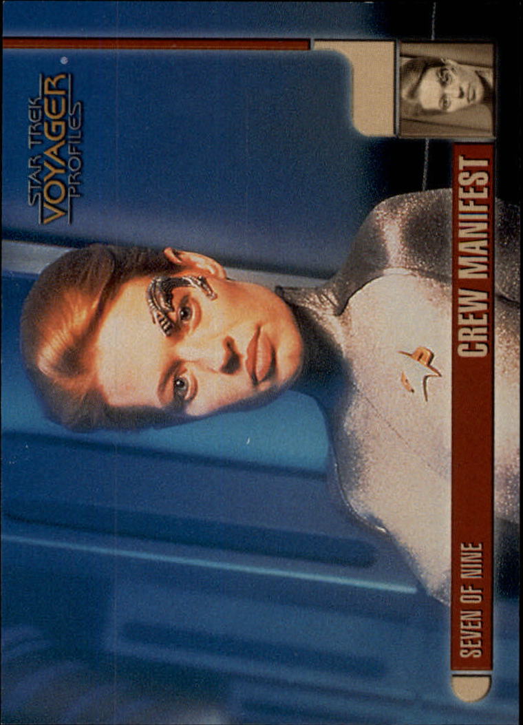 B5852- 1998 SkyBox Star Trek Voyager Profiles Cards -You Pick- 15+ FREE US SHIP