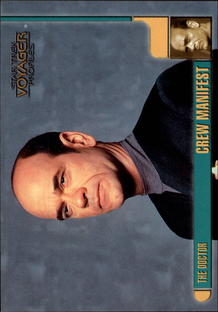 B5852- 1998 SkyBox Star Trek Voyager Profiles Cards -You Pick- 15+ FREE US SHIP