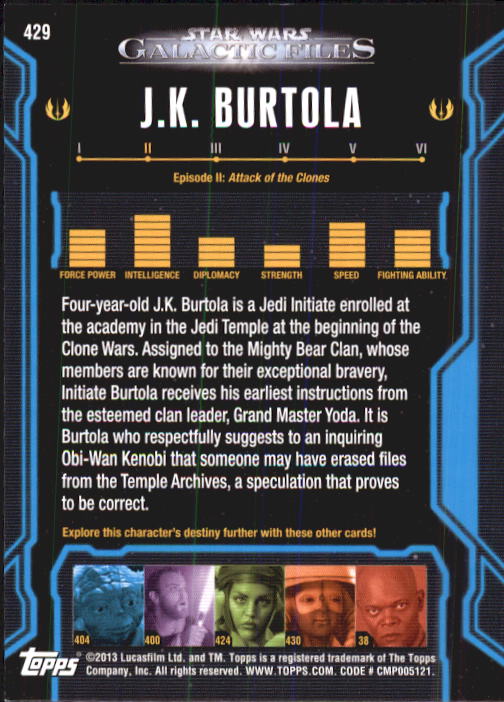 2013 Topps Star Wars Galactic Files 2 Trading Cards Card Pick (Base) - Bild 63 von 319