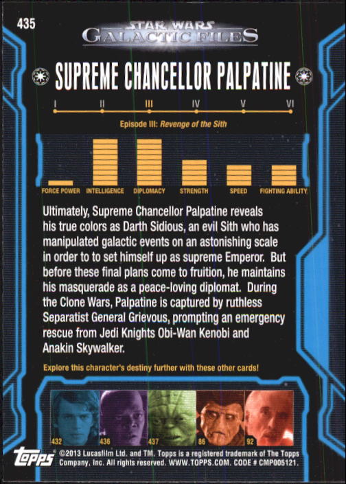 2013 Topps Star Wars Galactic Files 2 Trading Cards Card Pick (Base) - Bild 71 von 319
