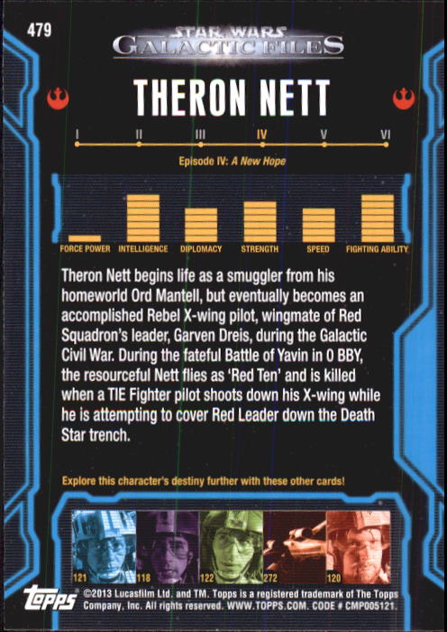 2013 Topps Star Wars Galactic Files 2 Trading Cards Card Pick (Base) - Bild 111 von 319