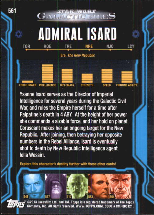 2013 Topps Star Wars Galactic Files 2 Trading Cards Card Pick (Base) - Bild 165 von 319