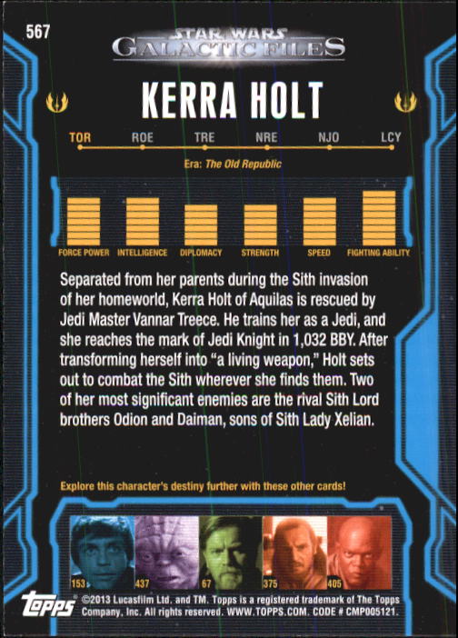 2013 Topps Star Wars Galactic Files 2 Trading Cards Card Pick (Base) - Bild 177 von 319