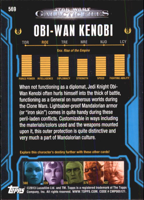 2013 Topps Star Wars Galactic Files 2 Trading Cards Card Pick (Base) - Bild 181 von 319